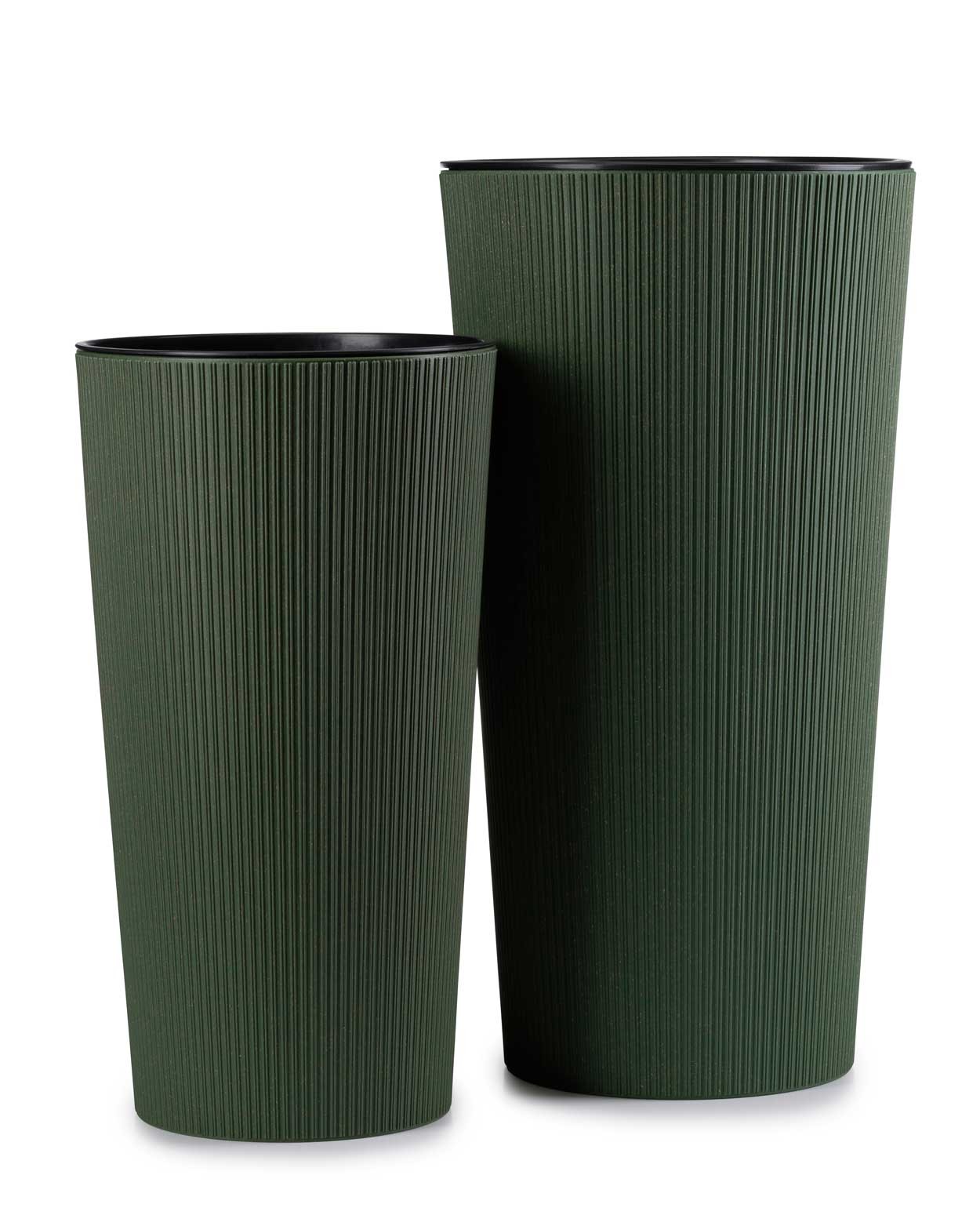 Sada 2 květináčů URBANICA ECO zelená