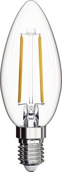 EMOS LED žiarovka Filament Candle 1,8W E14 teplá biela