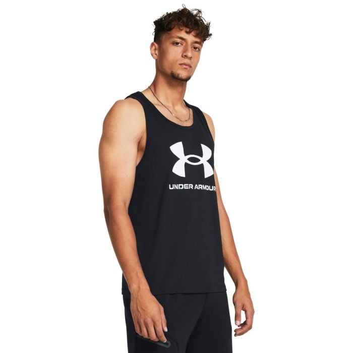 Under Armour Tielko SPORTSTYLE LOGO TANK Black  XLXL
