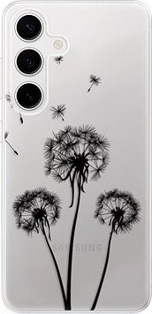 iSaprio Three Dandelions – black – Samsung Galaxy S24