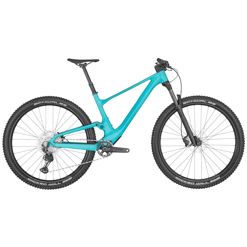 Celoodpružený horský bicykel Scott Spark 960 blue