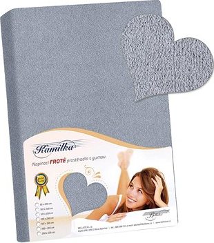 Bellatex Froté – 180 × 200 cm – modrosivá