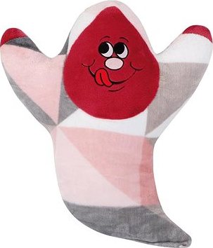 Bellatex Tvarovaný bubáčik ružový - 54 × 50 cm – bubáčik