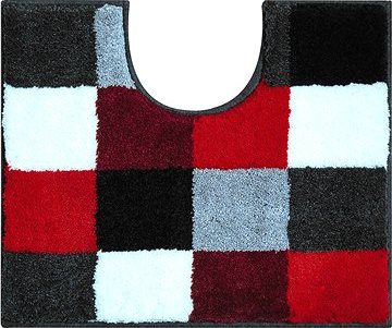 GRUND BONA WC predložka s výrezom 50 × 60 cm, rubínová