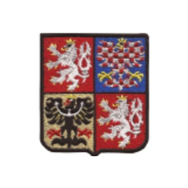 Nášivka znak Českej republiky 7x8 cm - farebná