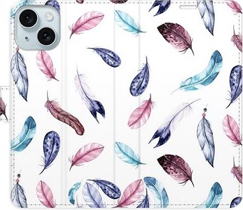 iSaprio Colorful Feathers na iPhone 15 Plus