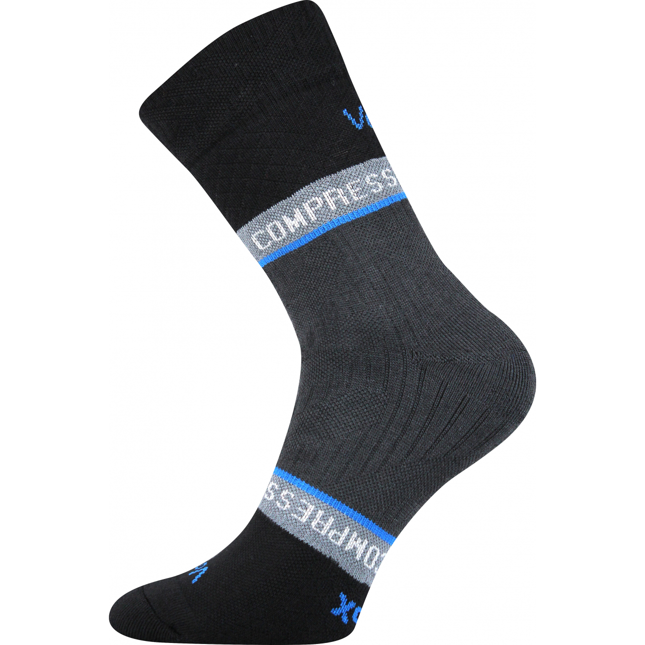 Ponožky kompresné Voxx Fixan - čierne, 35-38