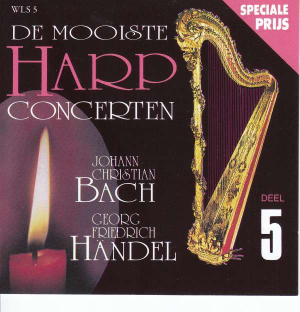 BACH/HANDEL - MOOISTE HARP CONCERTEN, CD