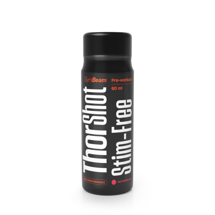 GymBeam Thor Stim-free shot 20 x 60 ml citrón limetka