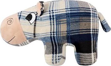 Bellatex Tvarovaný hroch modrý – 30 × 50 cm – hroch modrý