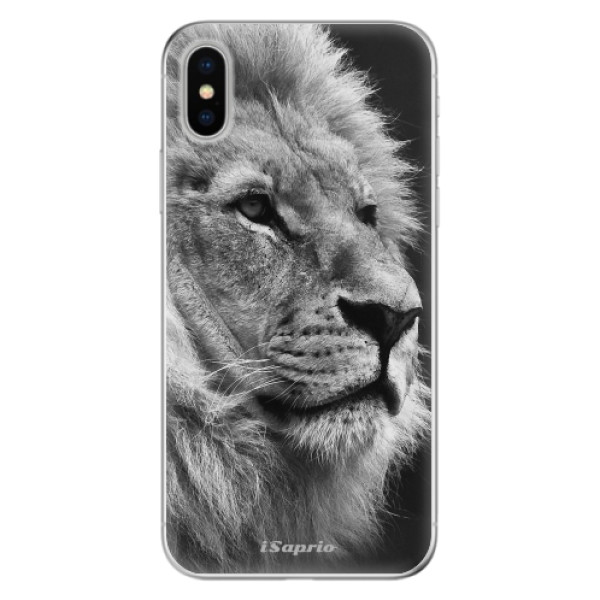 Odolné silikónové puzdro iSaprio - Lion 10 - iPhone X
