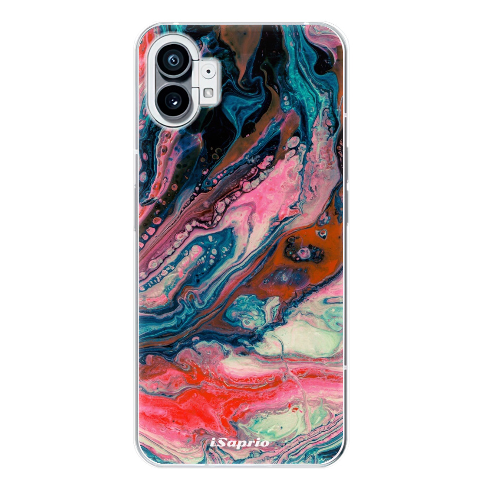 Odolné silikónové puzdro iSaprio - Abstract Paint 01 - Nothing Phone (1)
