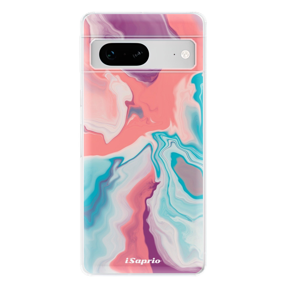 Odolné silikónové puzdro iSaprio - New Liquid - Google Pixel 7 5G