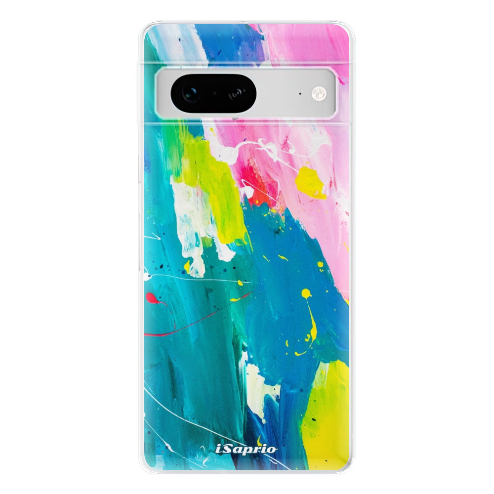 Odolné silikónové puzdro iSaprio - Abstract Paint 04 - Google Pixel 7 5G