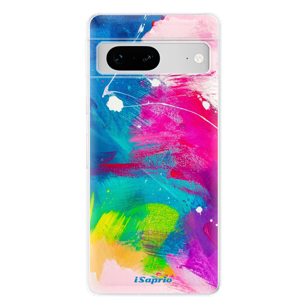 Odolné silikónové puzdro iSaprio - Abstract Paint 03 - Google Pixel 7 5G