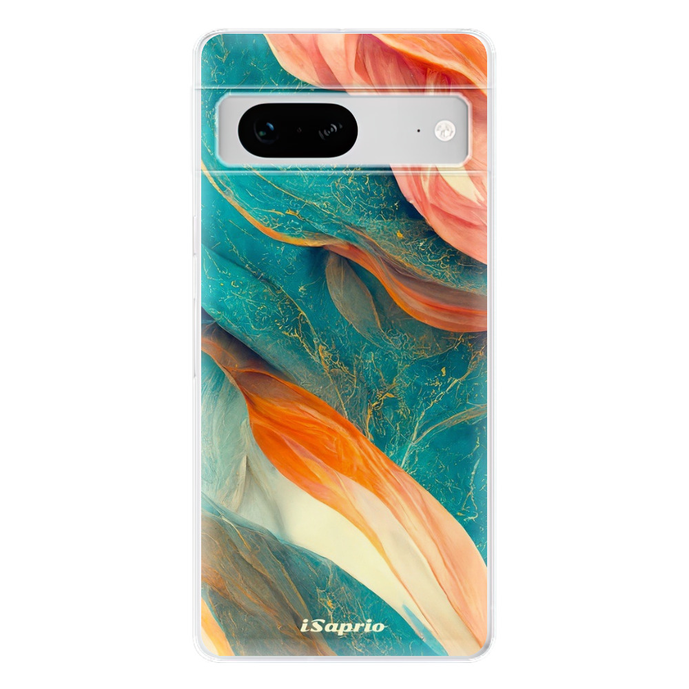 Odolné silikónové puzdro iSaprio - Abstract Marble - Google Pixel 7 5G