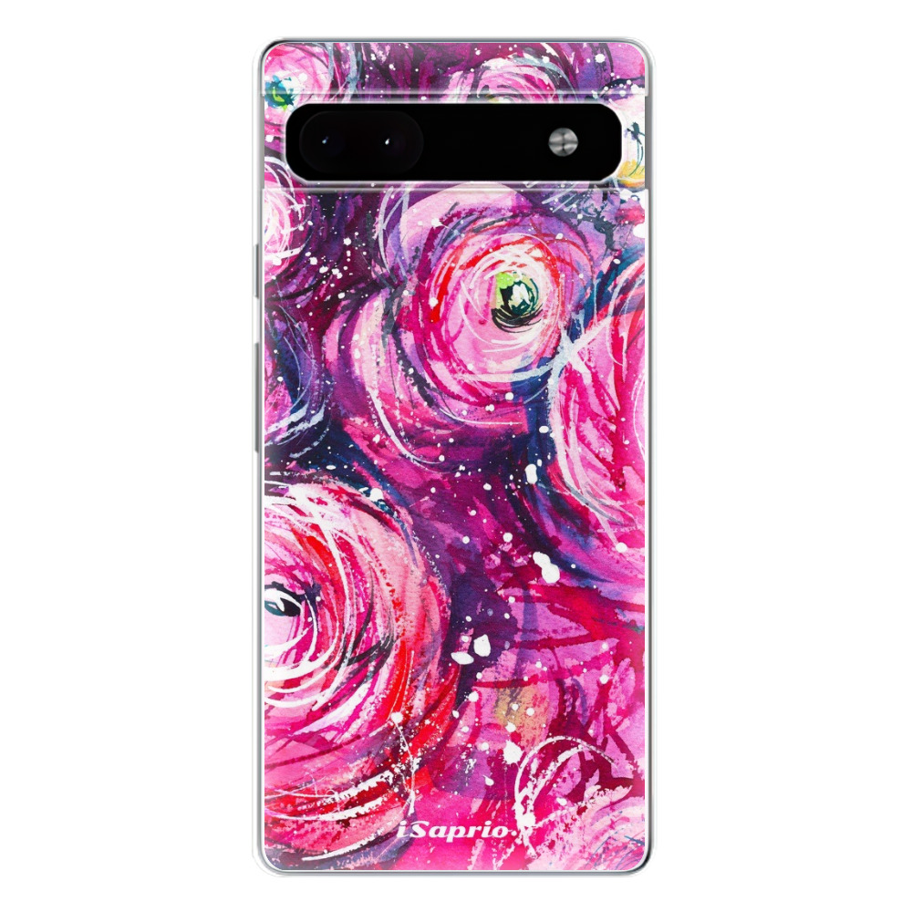 Odolné silikónové puzdro iSaprio - Pink Bouquet - Google Pixel 6a 5G