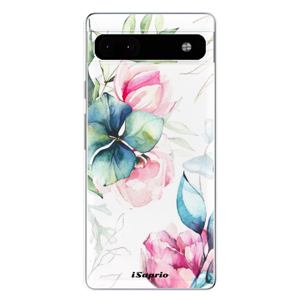 Odolné silikónové puzdro iSaprio - Flower Art 01 - Google Pixel 6a 5G
