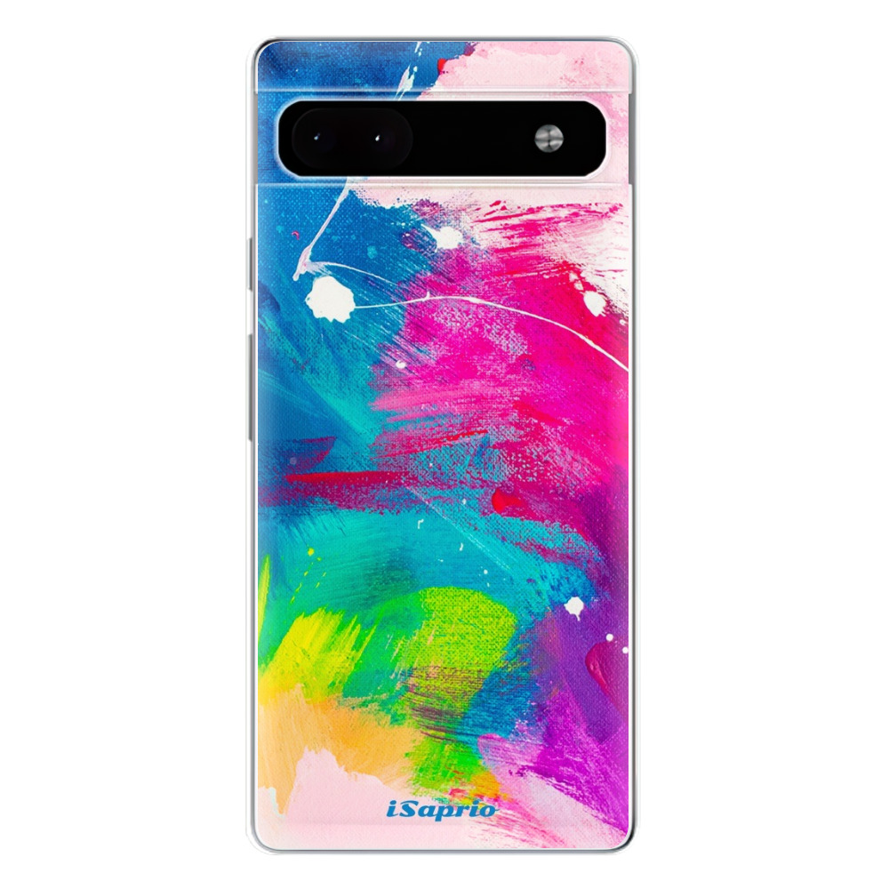 Odolné silikónové puzdro iSaprio - Abstract Paint 03 - Google Pixel 6a 5G