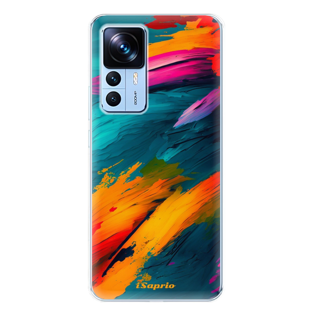 Odolné silikónové puzdro iSaprio - Blue Paint - Xiaomi 12T / 12T Pro