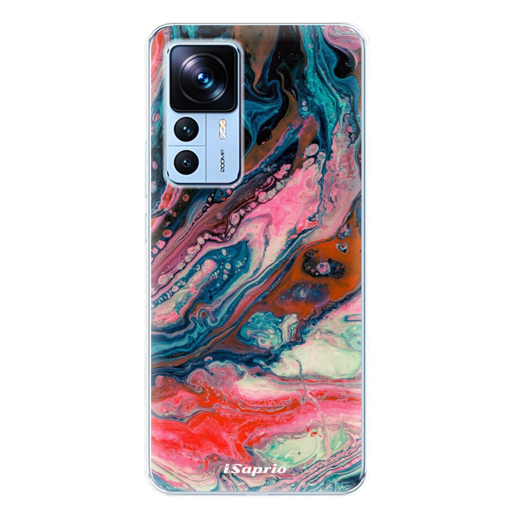 Odolné silikónové puzdro iSaprio - Abstract Paint 01 - Xiaomi 12T / 12T Pro