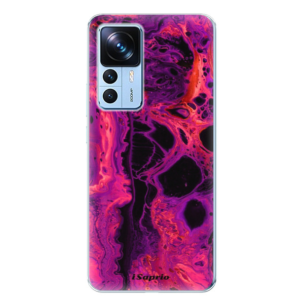 Odolné silikónové puzdro iSaprio - Abstract Dark 01 - Xiaomi 12T / 12T Pro