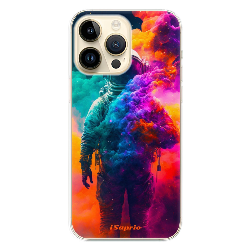 Odolné silikónové puzdro iSaprio - Astronaut in Colors - iPhone 14 Pro Max