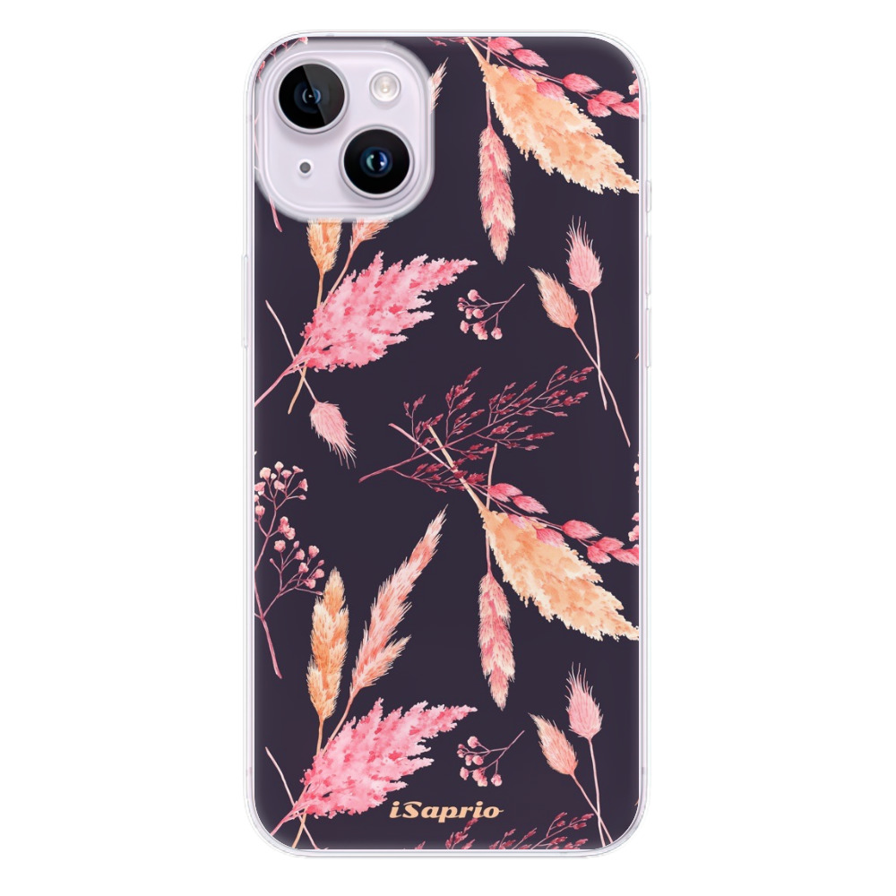 Odolné silikónové puzdro iSaprio - Herbal Pattern - iPhone 14 Plus