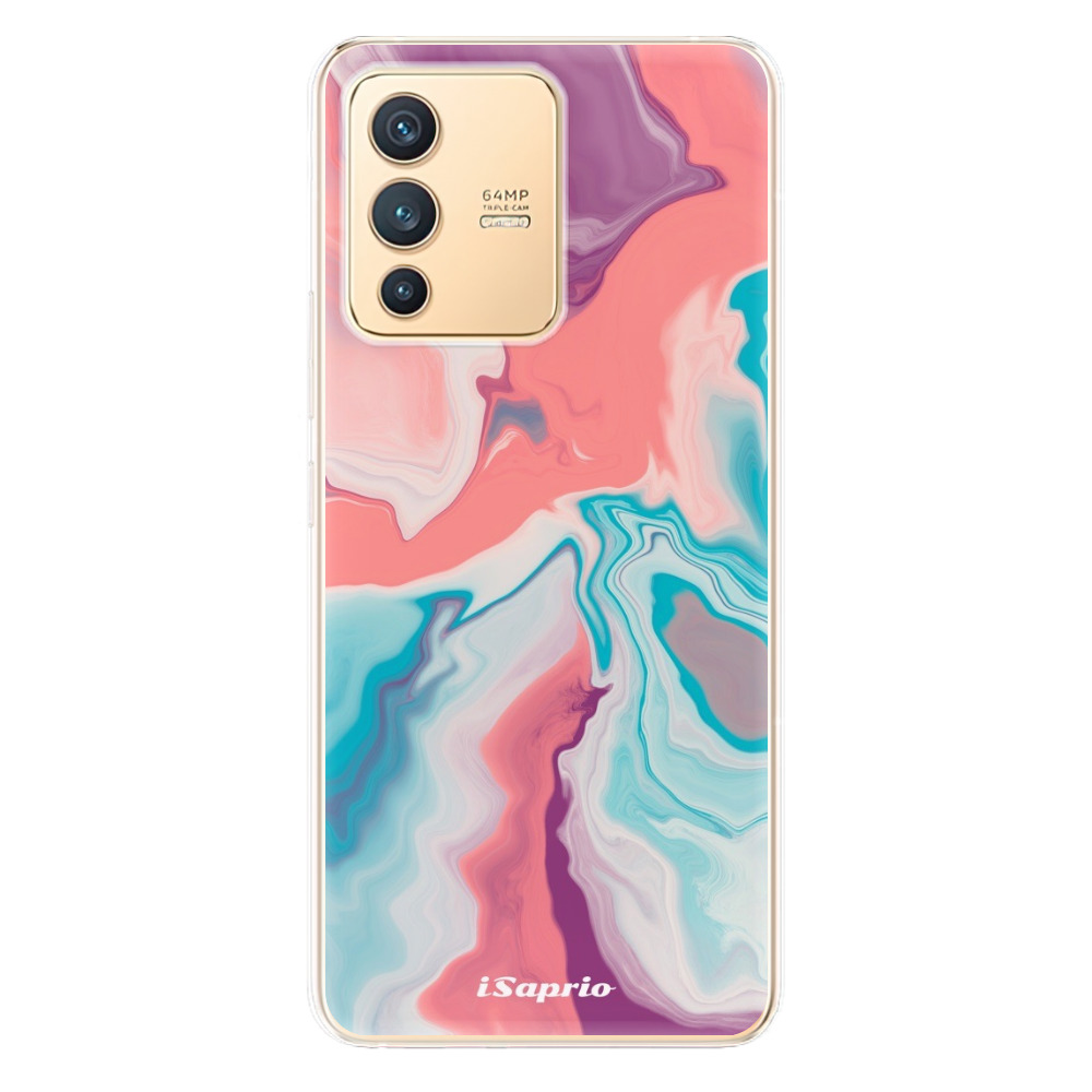 Odolné silikónové puzdro iSaprio - New Liquid - Vivo V23 5G