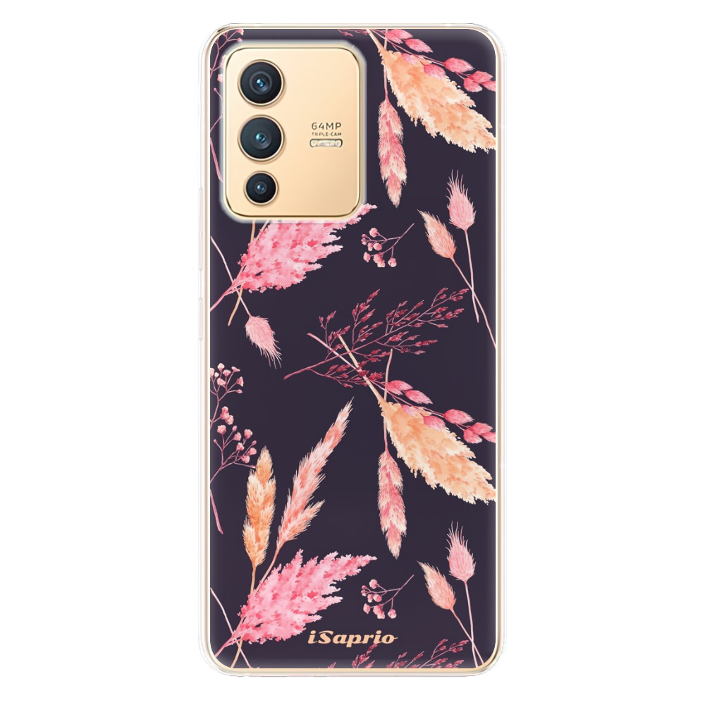 Odolné silikónové puzdro iSaprio - Herbal Pattern - Vivo V23 5G