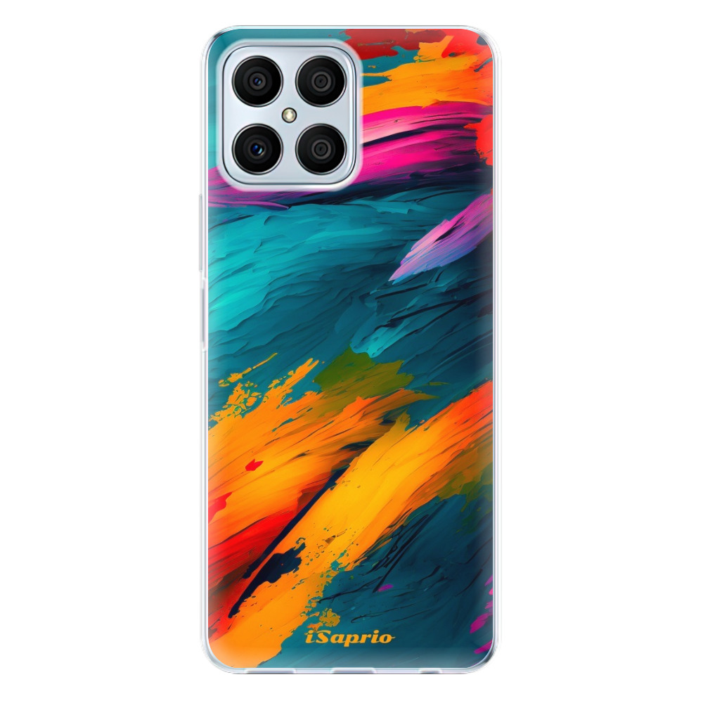 Odolné silikónové puzdro iSaprio - Blue Paint - Honor X8