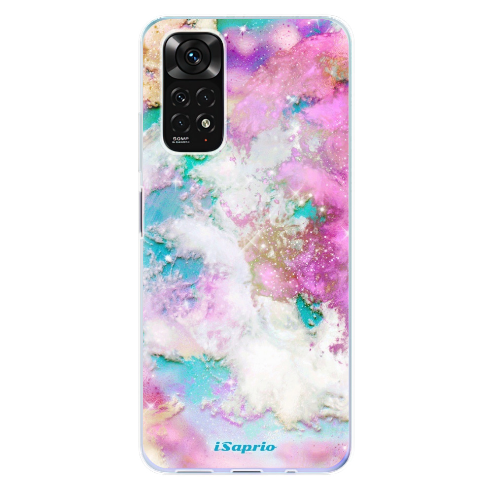Odolné silikónové puzdro iSaprio - Galactic Paper - Xiaomi Redmi Note 11 / Note 11S