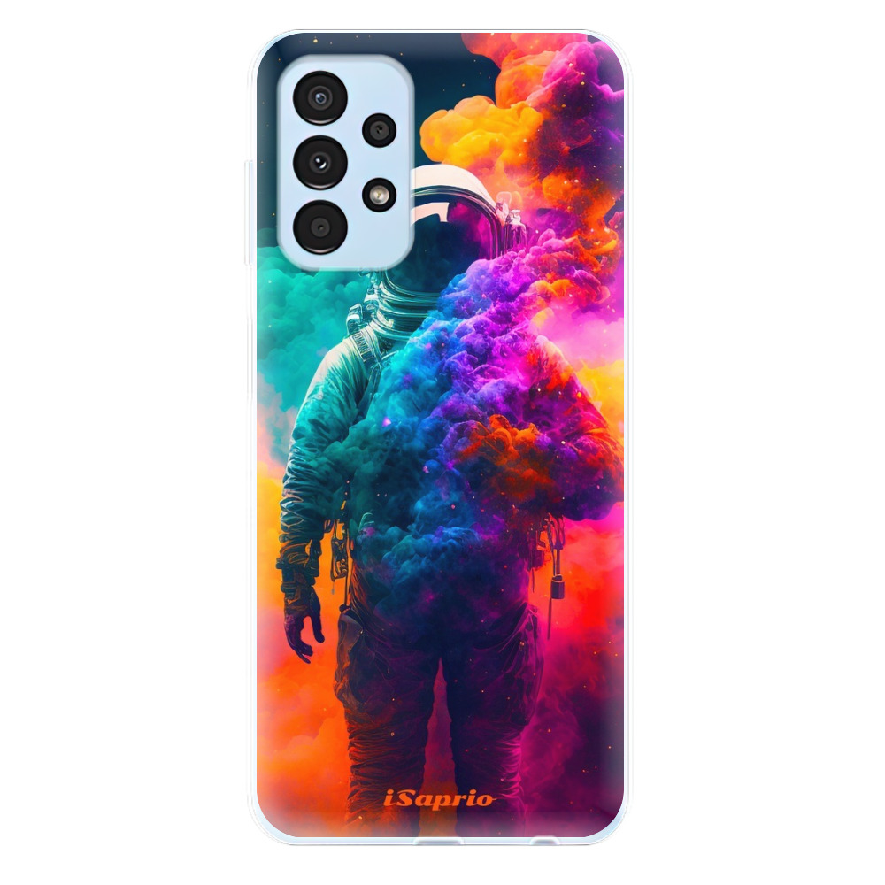 Odolné silikónové puzdro iSaprio - Astronaut in Colors - Samsung Galaxy A13