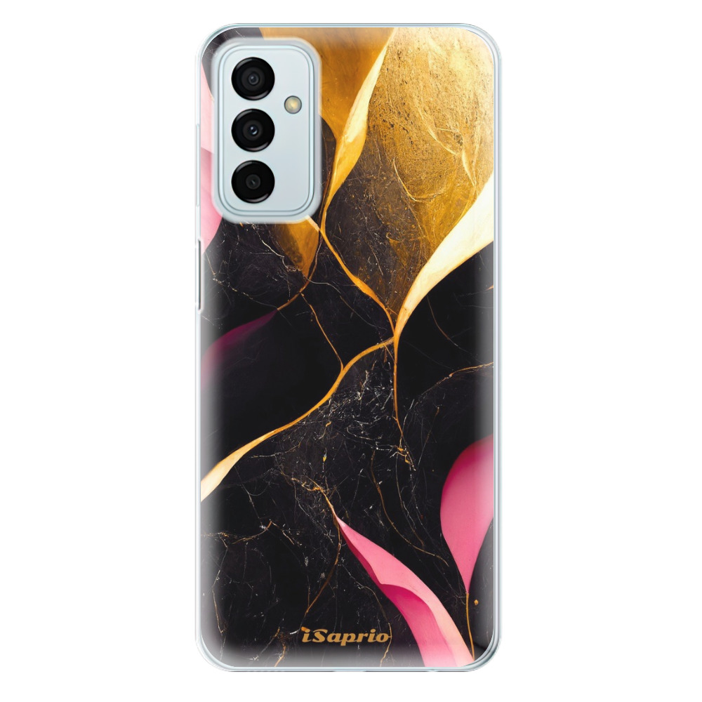 Odolné silikónové puzdro iSaprio - Gold Pink Marble - Samsung Galaxy M23 5G