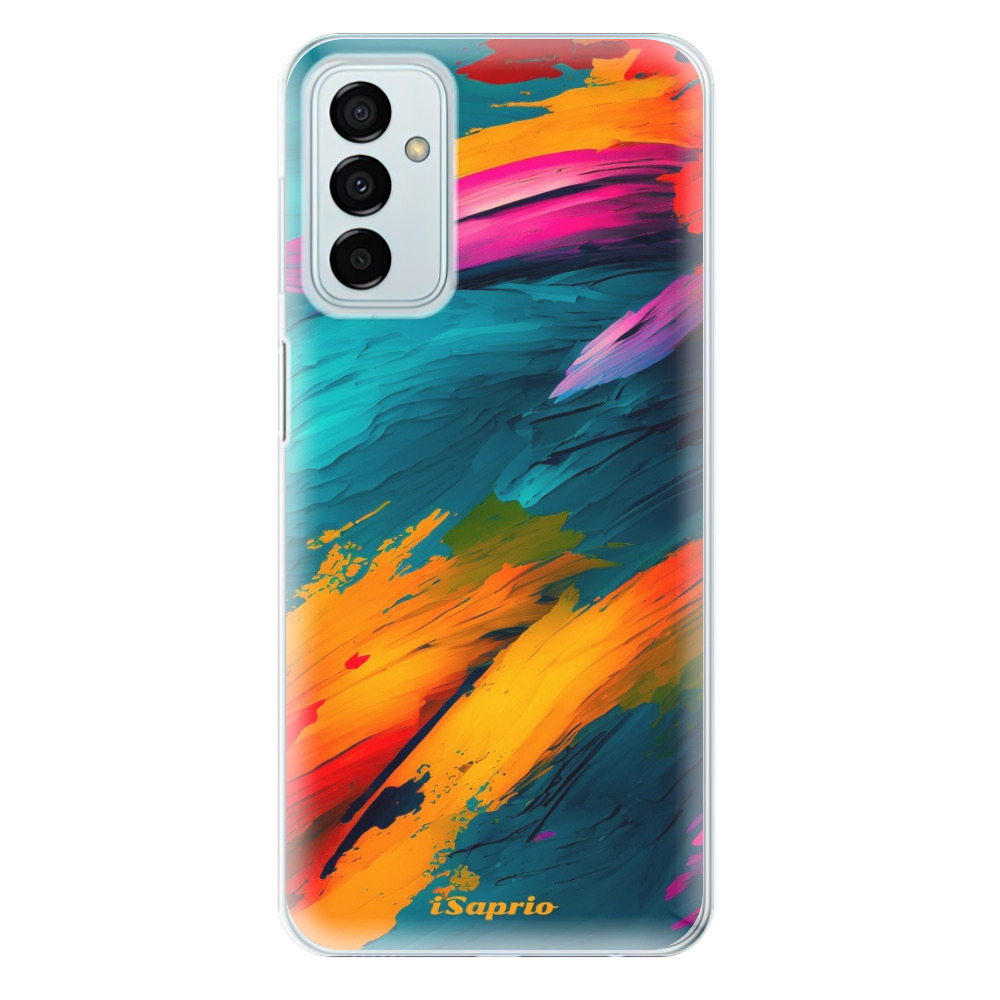 Odolné silikónové puzdro iSaprio - Blue Paint - Samsung Galaxy M23 5G
