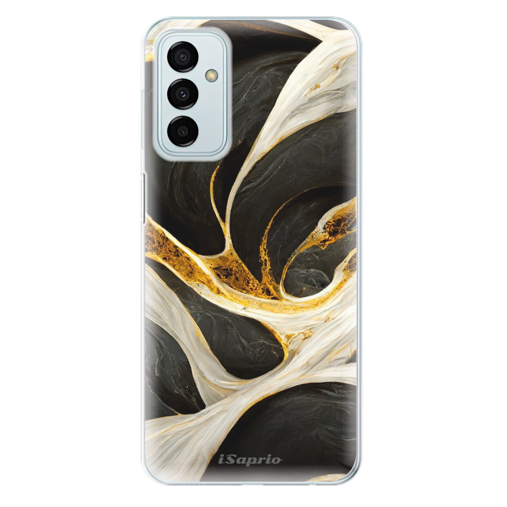Odolné silikónové puzdro iSaprio - Black and Gold - Samsung Galaxy M23 5G