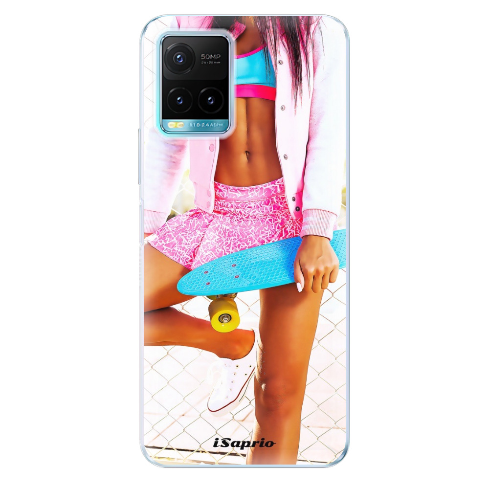 Odolné silikónové puzdro iSaprio - Skate girl 01 - Vivo Y21 / Y21s / Y33s