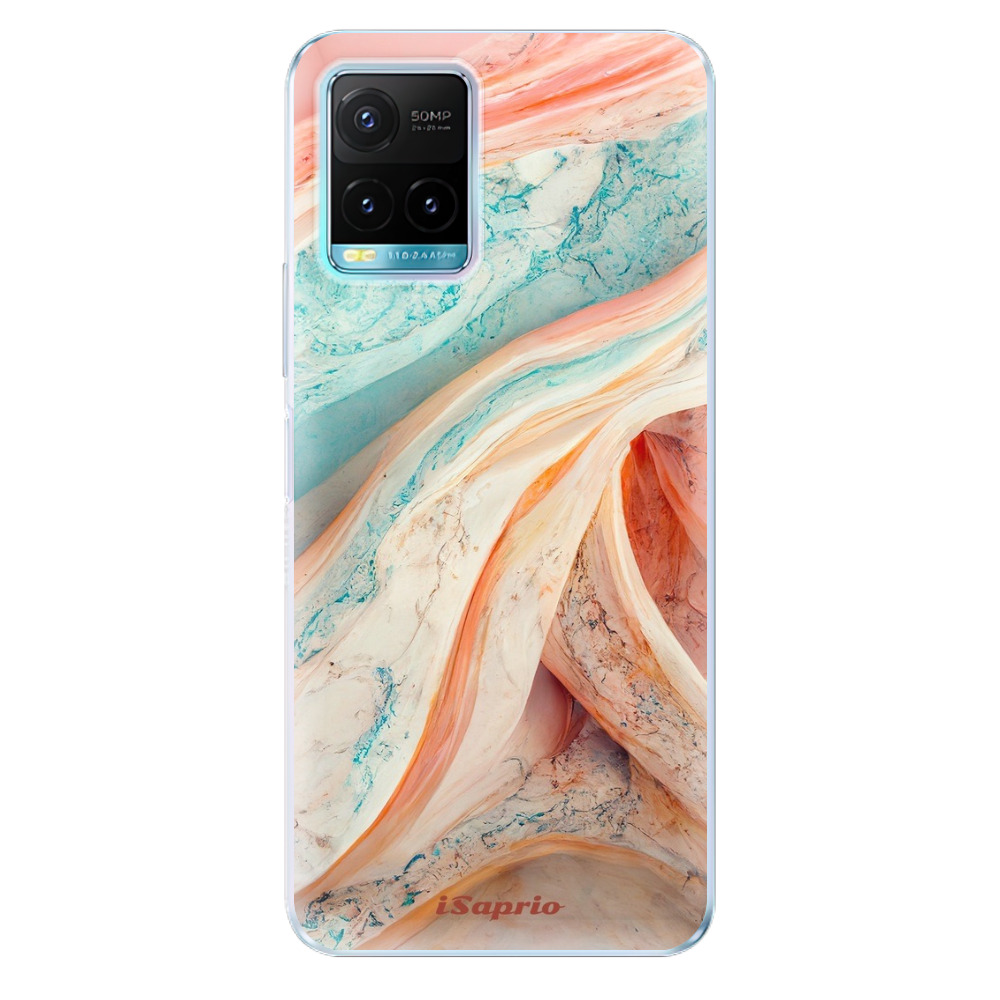 Odolné silikónové puzdro iSaprio - Orange and Blue - Vivo Y21 / Y21s / Y33s