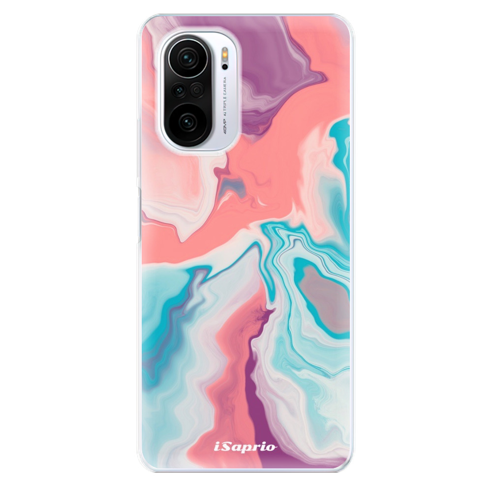 Odolné silikónové puzdro iSaprio - New Liquid - Xiaomi Poco F3