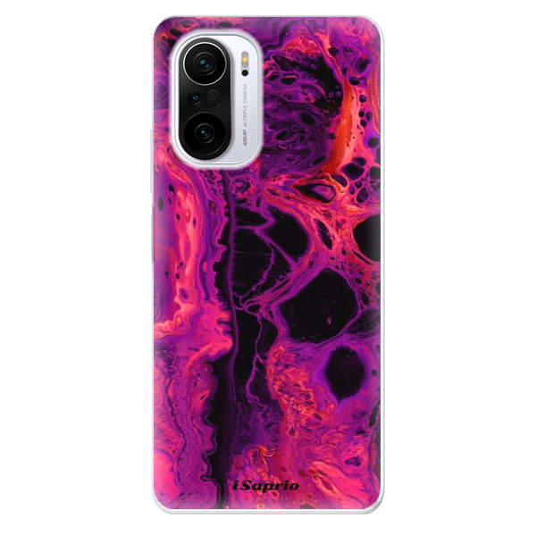 Odolné silikónové puzdro iSaprio - Abstract Dark 01 - Xiaomi Poco F3