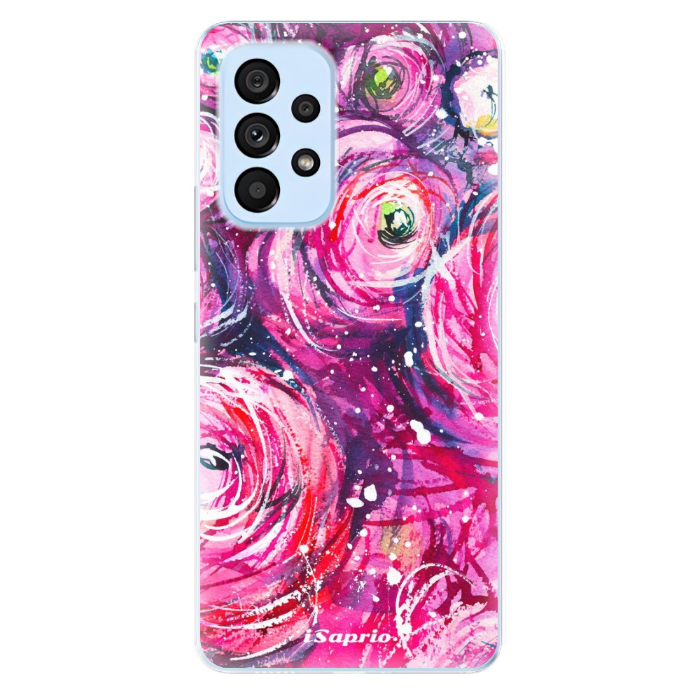 Odolné silikónové puzdro iSaprio - Pink Bouquet - Samsung Galaxy A53 5G