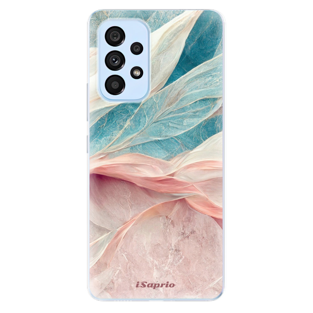 Odolné silikónové puzdro iSaprio - Pink and Blue - Samsung Galaxy A53 5G