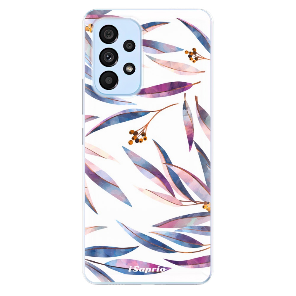 Odolné silikónové puzdro iSaprio - Eucalyptus - Samsung Galaxy A53 5G