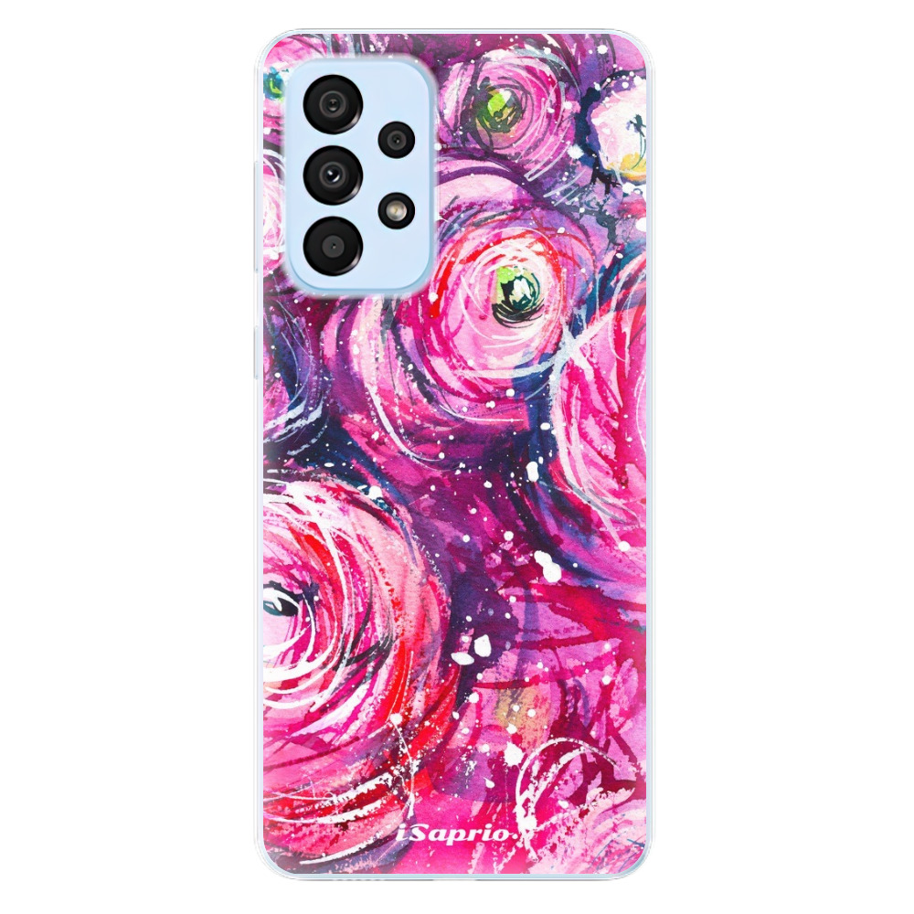 Odolné silikónové puzdro iSaprio - Pink Bouquet - Samsung Galaxy A33 5G