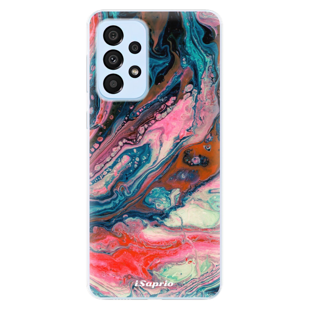 Odolné silikónové puzdro iSaprio - Abstract Paint 01 - Samsung Galaxy A33 5G
