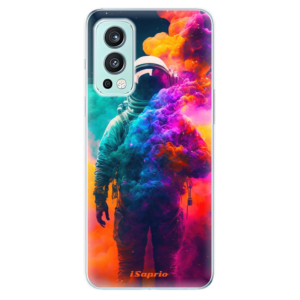 Odolné silikónové puzdro iSaprio - Astronaut in Colors - OnePlus Nord 2 5G