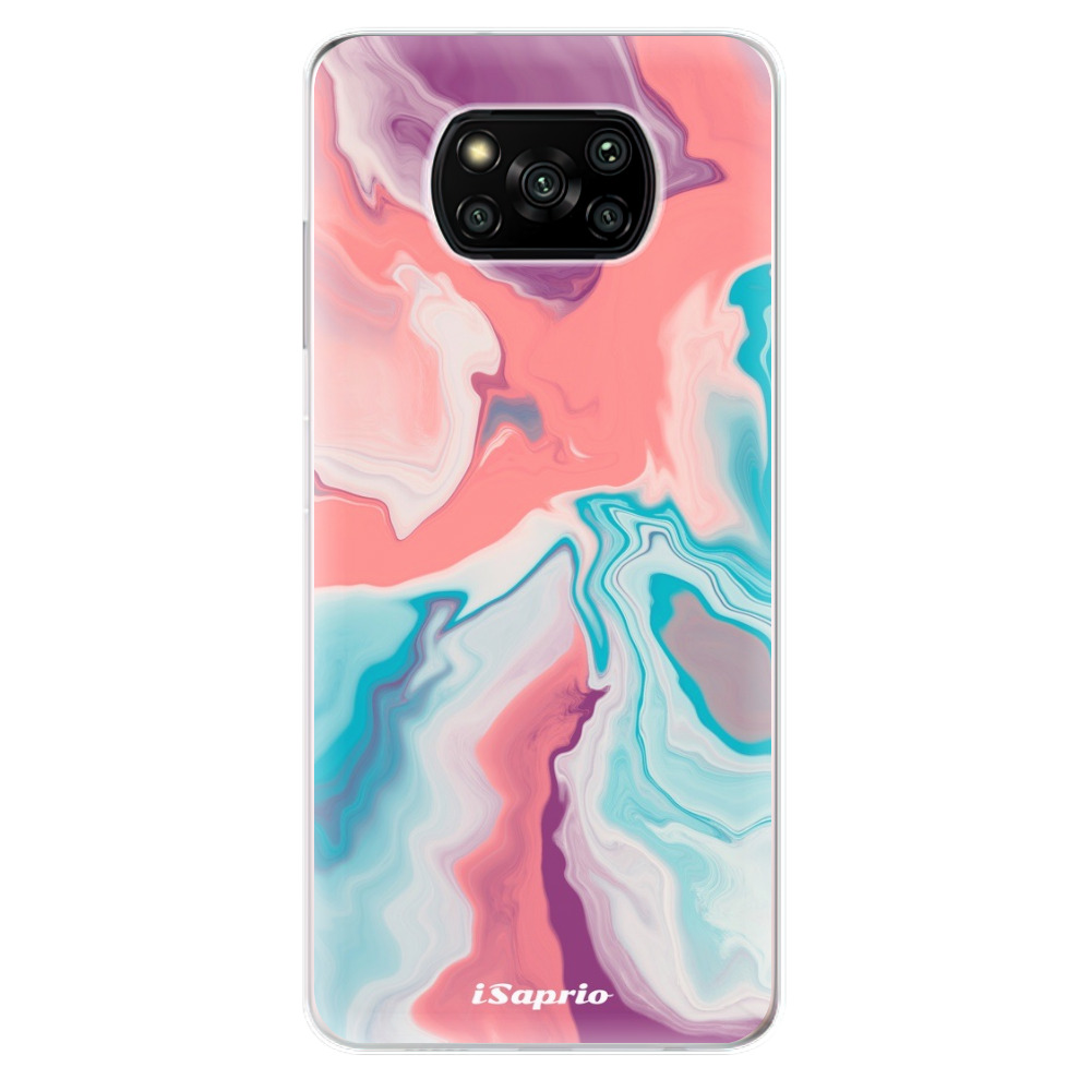 Odolné silikónové puzdro iSaprio - New Liquid - Xiaomi Poco X3 Pro / X3 NFC