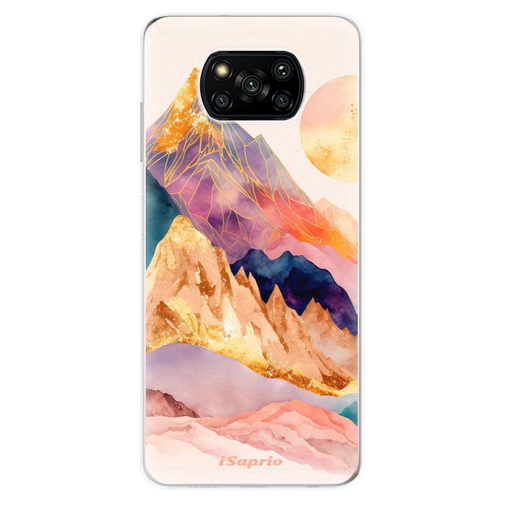 Odolné silikónové puzdro iSaprio - Abstract Mountains - Xiaomi Poco X3 Pro / X3 NFC