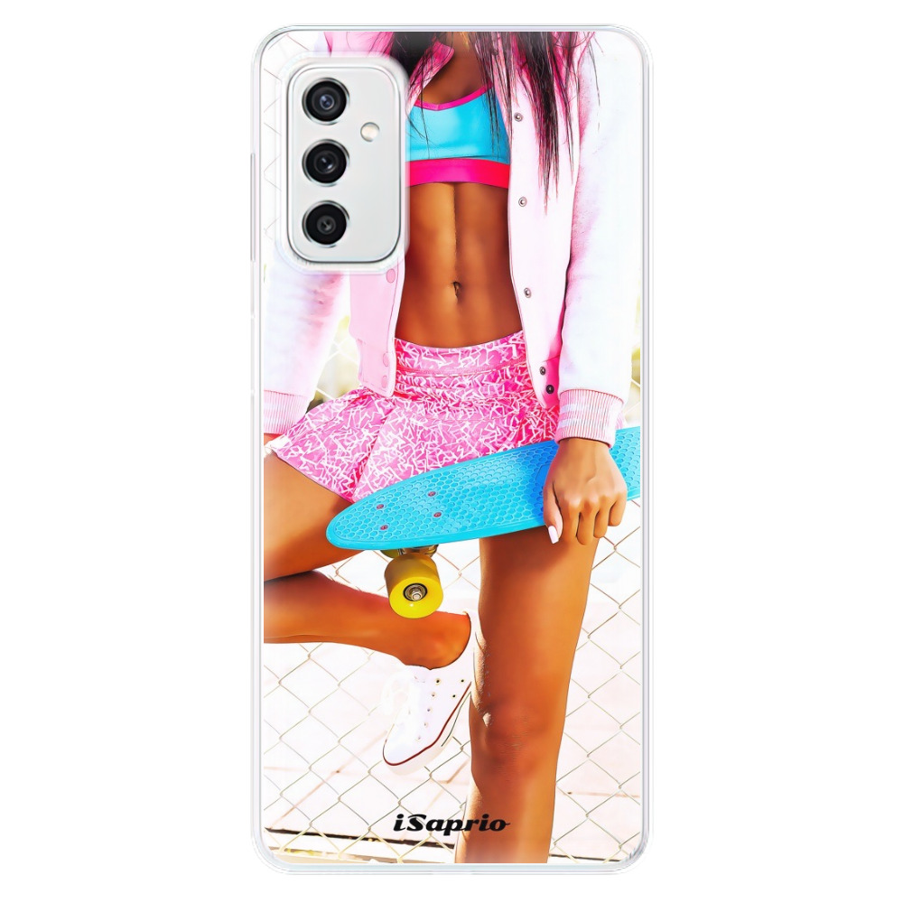 Odolné silikónové puzdro iSaprio - Skate girl 01 - Samsung Galaxy M52 5G