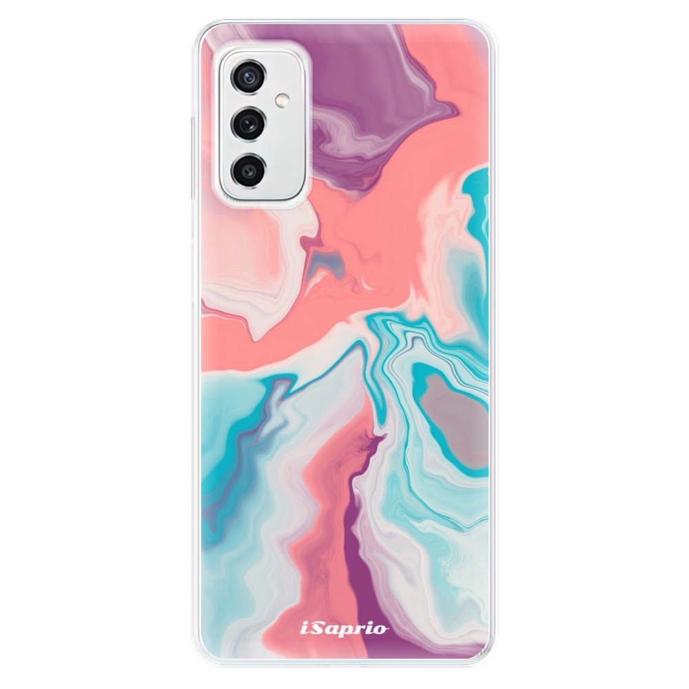 Odolné silikónové puzdro iSaprio - New Liquid - Samsung Galaxy M52 5G